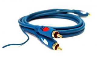 Analogis Phono RCA Cable - Straight 1,0m (Kvalitní směrový RCA Phono propojovací kabel)