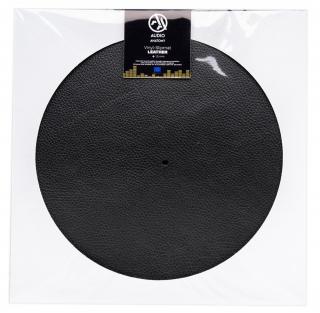 Audio Anatomy LEATHER - Black (1.5mm silná kožená podložka pro gramofonové přístroje v černém provedení)
