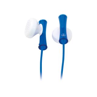 Audio-Technica ATH-J100 Blue (Špuntová sluchátka za mimořádně nízkou cenu v černém a bílém barevném provedení)