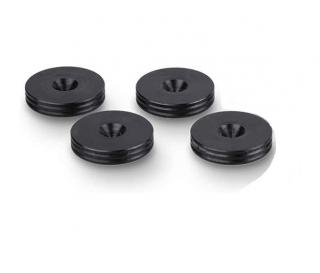 BABEXaudio Speakers pads Black (Set osmi podložek pod hroty reprosoustav a audio komponentů)
