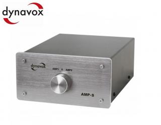 Dynavox AMP-S MKII Silver (přepínač zesilovače / reproduktoru)