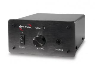 Dynavox CSM-112 Black (Kvalitní sluchátkový zesilovač pro sluchátka )
