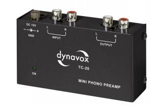 Dynavox TC-20 (Kvalitní MM Phono předzesilovač pro gramofonové přístroje)