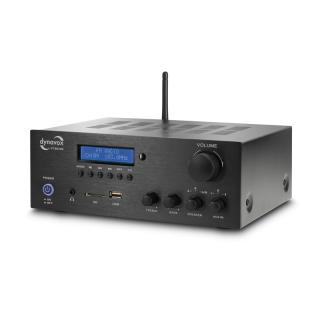 Dynavox VT-80 MK Black (Stereofonní kompaktní zesilovač 2x75W / SD, USB, Bluetooth, FM tuner)
