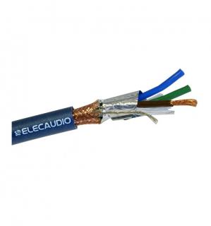 ELECAUDIO CS-321B OCC 3x2.50mm² (Kvalitní 2x stíněný síťový kabel v metráži 3x2.5mm)