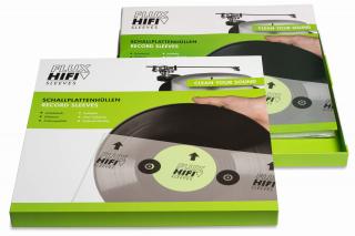 FLUX Hifi - 12" Vinyl Record Sleeves  (Antistatické vnitřní obaly v sadě 50-ti kusů)