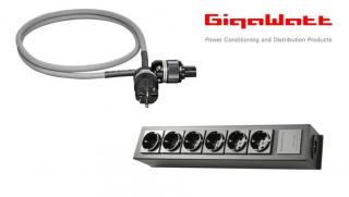 Gigawatt PF-1e + LC-1 Mk3+ (Síťová lišta s napájecím kabelem v délce 1,5m)