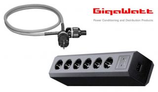 Gigawatt PF-2 EVO+  Power Sync Plus (Síťová lišta s napájecím kabelem v délce 1,5m)