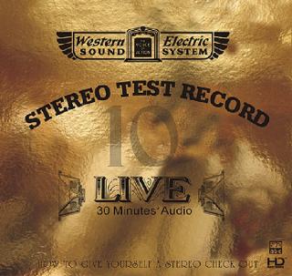 Live 10—30 Minutes’ Audio Test CD (SAMPLER HD-Mastering CD - AAD / Natural Dynamics / Western Electric)