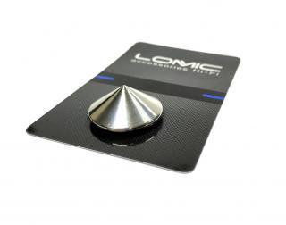 Lomic - S25S1 Silver (Universální nalepovací odhmotňovací hroty pod reprosoustavy a audio komponenty / 25mm)