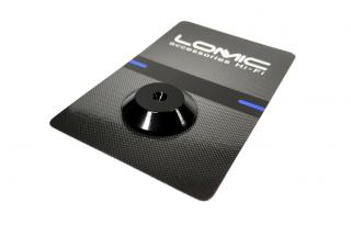 Lomic - SP25P1 Black (Kvalitní podložky pod reprosoustavy / 25mm)