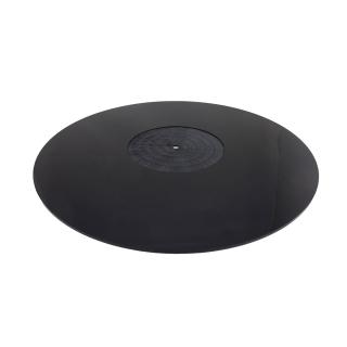 Ludic - Acrylic LP Slip Mat Black (Antivibrační akrylový slipmat pro odstranění akustické zpětné vazby)