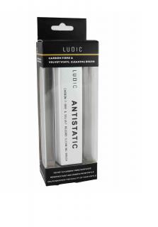 Ludic - Exstatic carbon fiber  velvet cleaning brush (Čistící karbonový kartáč se sametovou utěrkou )