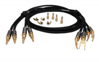 Ludic - Hera Loudspeaker Cable set 2x4,0m (Reproduktorový set)