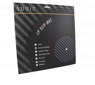 Ludic - High Density Cork  Rubber LP Mat (Antivibrační korkový slipmat s vysokou hustotou smíchané gumy a korku)