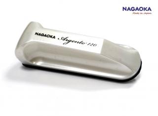 Nagaoka Argento CL-120 (Sametový kartáč na suché čištění gramofonových desek)