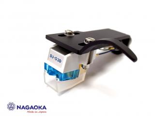 Nagaoka DJ-03 HD (DJ přenoska Nagaoka MI technology® instalovaná na headshellu)