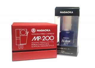 Nagaoka MP-200 + Nagaoka AM-801 stylus cleaner (Akční set 2023: Nagaoka MI technology® MP-200 + Nagaoka AM-801 stylus cleaner)