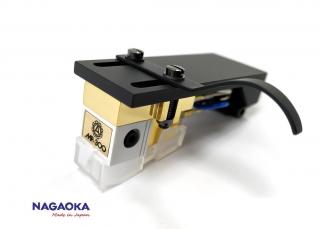 Nagaoka MP-300H (Kvalitní MM gramofonová  přenoska instalovaná na headshellu )