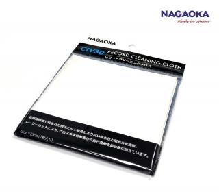 Nagaoka Record Cleaning Cloth CLV-30 (Jemná a kvalitní utěrka s vysokým obsahem mikrovlákna)