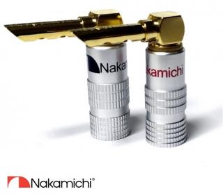Nakamichi - Banana Plugs Angle N0534AE (Reproduktorové úhlové banánky (konektory))