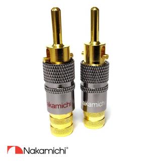 Nakamichi - Banana Plugs N0575 (Reproduktorový banánek s aretačním mechanismem)
