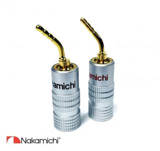 Nakamichi - Banana Plugs N0577 (Reproduktorový banánek (konektor) s pinem pro pérové terminály)