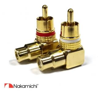 Nakamichi - RCA N0515 (Pravoúhlá cinch RCA redukce)