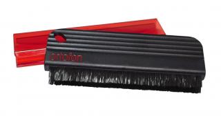 Ortofon Carbon Fiber Record Brush Red (Čistící kartáček pro gramofonové desky)