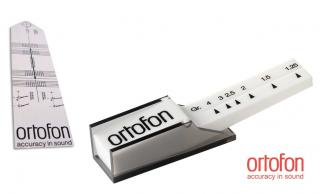 Ortofon Cartridge alignment tool SET (Set pro nastavení svislé síly na hrot a offsetového úhl)