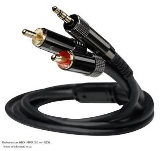 Ortofon Reference 6NX MPR 30 m-RCA (propojovací kabel jack 3,5 - 2RCA v délce 1,2m)