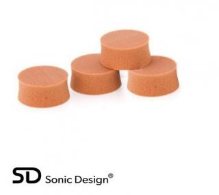 Sonic Design 281SDDAMPSW1228 (Sonic Design acoustic damping feet - antivibrační akustické podložky s vysokou účinností a snadnou instalací pro subwoofery s celkovou hmotností 12-28kg)