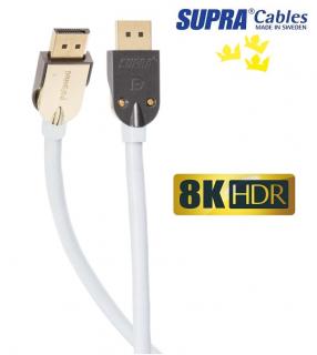 SUPRA DisplayPort DP-DP MALE 1,0m (Vysokorychlostní kabel Supra DisplayPort MKII)