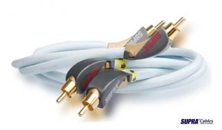 SUPRA EFF-IRB 1,0m (RCA-cinch signálový kabel)