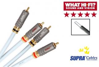 SUPRA EFF-ISL 1,5m (RCA-cinch signálový kabel)