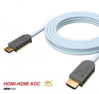 SUPRA HDMI-HDMI AOC OPTICAL 4K/HDR 15,0m (HDMI kabel s optickým vláknem a přenosem až do 100m)