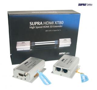 SUPRA HDMI XT80 (High Speed HDMI 3D Extender)