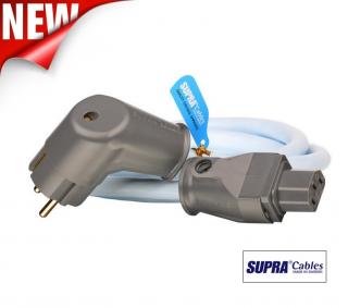 SUPRA LoRad 1.5 CS-EU/ANGLED (10A) 1,5m (Špičkový síťový kabel - 3x1.5mm se zahnutým konektorem)