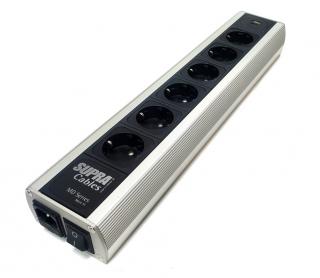 SUPRA MAINS BLOCK MD06-EU with USB A/C SWITCH (Přepěťová ochrana se SUPRA NIF filtrem)