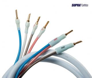 SUPRA Quadrax SET 4x2.0 Bi-wire CombiCon 2x3,0m (High-End reproduktorový set - Bi-wire)