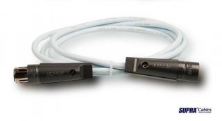SUPRA Sublink XLR/f to XLR/m 2,0m (Analogový symetrický kabel XLR-XLR)