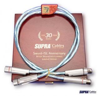 SUPRA SWORD-IXLR AUDIO 0,8m (TOP model - Referenční XLR signálový kabel)