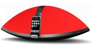 TEAC SR-100i Barevné provedení: červené (Dokovací stanice pro iPod s CD přehrávačem a FM rádiem)