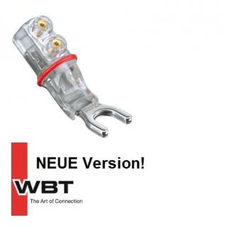 WBT-0681 Ag (Izolovaná reproduktorová vidlička - konektor s technologií nextgen™ z ryzího stříbra pro High-End aplikace)