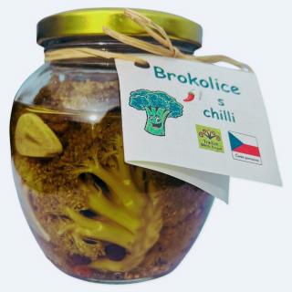 Brokolice s chilli - pikantní, 370 ml