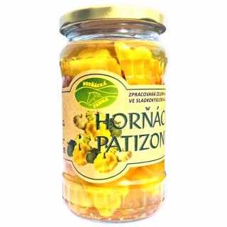 Horňácké patizonky žluté s vroubkem, 375 ml