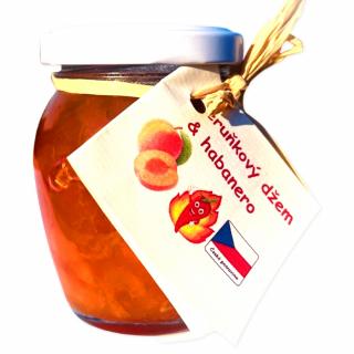 Meruňkový džem s papričkami habaneros, 140 ml