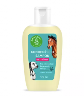 CBD šampon pro zvířata 125 ml