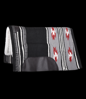 Westernová deka Utah Barva: Černo-šedá