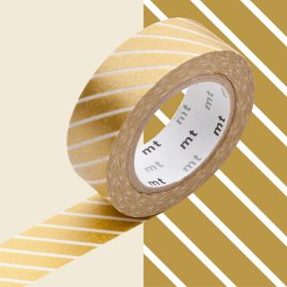 Washi páska MT Stripe gold